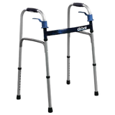 Drive Medical Deluxe Dual Trigger Release Folding Walker for Adults